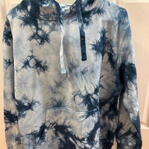 Paperbacks Blue Tie-Dye Hoodie - size M